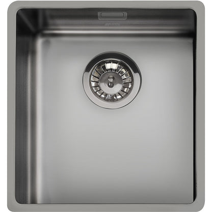 34cm Mira Single bowl undermount sink