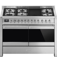 A4-81 120cm Opera Dual Fuel Range Cooker Stainless Steel