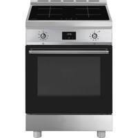 C6IPXT2 60cm Concert Pyro Cooker with Induction Hob and DigiTouch Control Stainless Steel