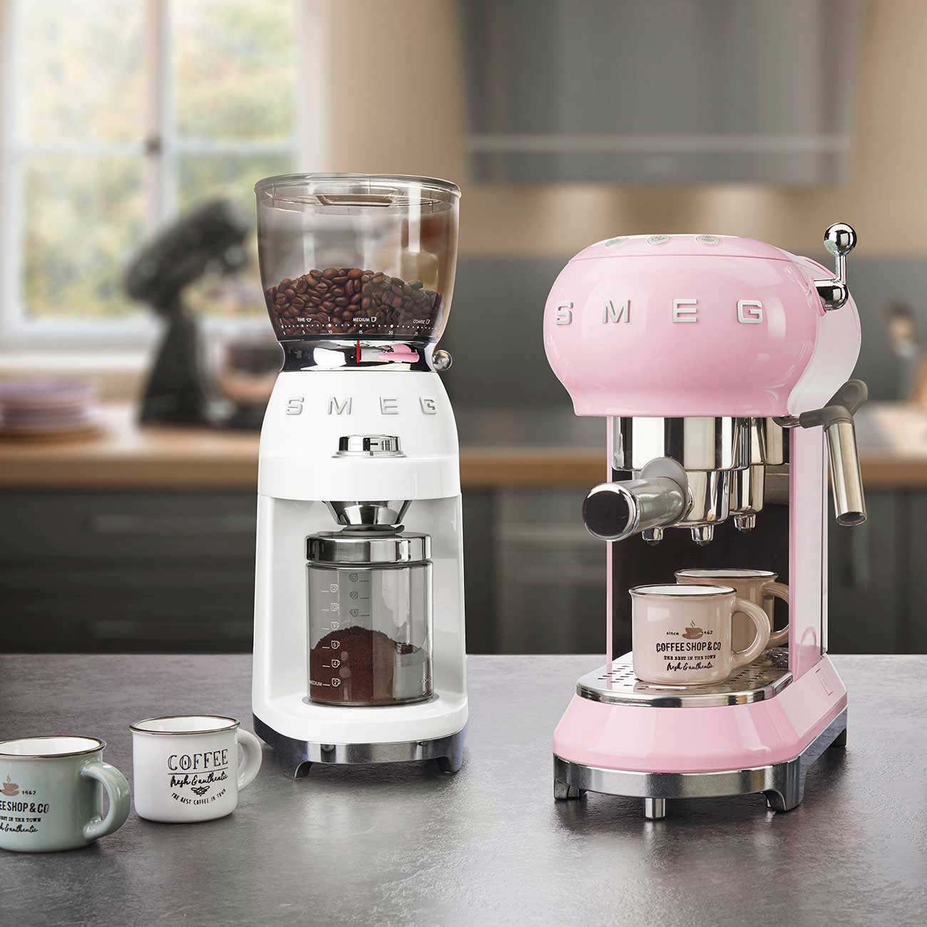 Smeg coffee shop grinder sale