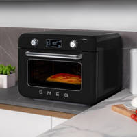 COF01BLUK 10 in 1 Multifunction countertop oven with Steam & Air Fry in Black