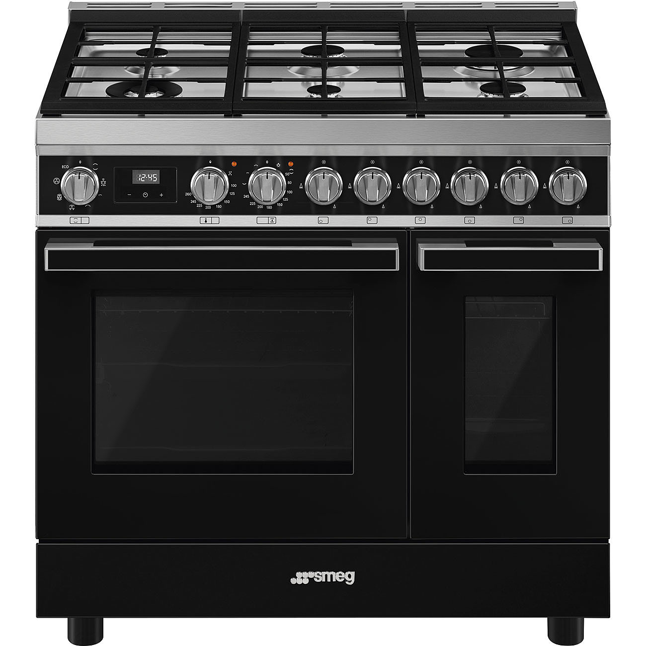 Black 90cm range deals cooker