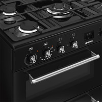 CX93GMBL 90cm Concert Dual Fuel Range Cooker Black