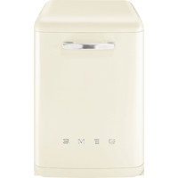 DFFABCR 60cm 50s style Freestanding Dishwasher Cream