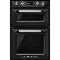DOSF6920N1 Victoria Double Oven in Black