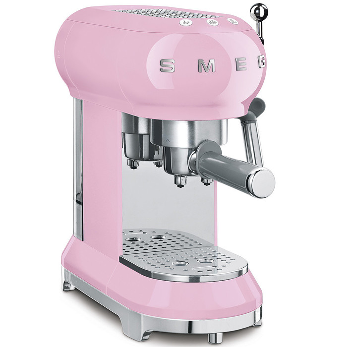ECF01PKUK Espresso Coffee Machine in Pink