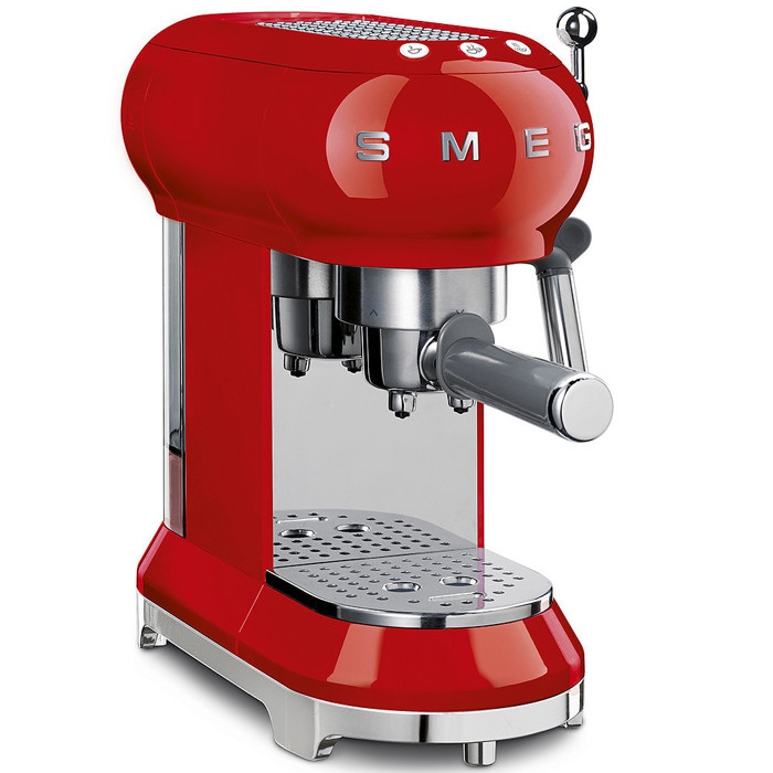 ECF01RDUK Espresso Coffee Machine in Red