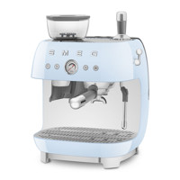 EGF03PBUK Espresso Coffee Machine with Grinder in Pastel Blue
