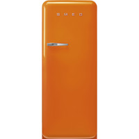 FAB28ROR5UK 60cm 50s Style Right Hand Hinge Fridge with Icebox Orange