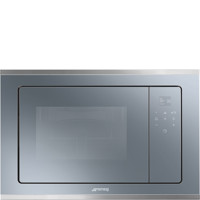 FMI420S2 Cucina 20 Litre Built in Microwave with Grill in Silver Glass