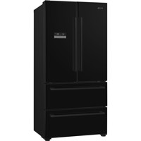 FQ55FNDE 84cm Two Door Two Drawer Fridge Freezer Black