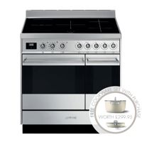 SY92IPX9 90cm Symphony Electric Range Cooker Stainless Steel