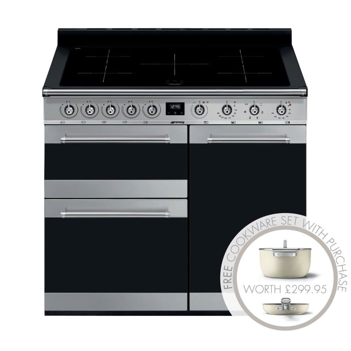 SY103I 100cm Symphony Electric Range Cooker Stainless Steel