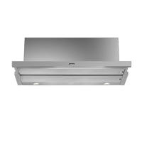 KSET900XE 90cm Telescopic Hood with Stainless Steel Front Panel