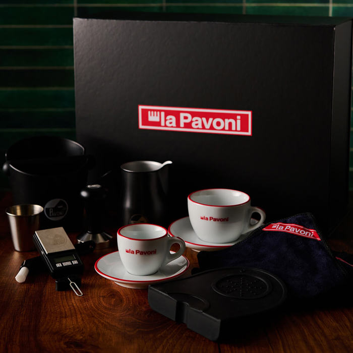 LPABRSTKIT La Pavoni Limited Edition Barista Box Accessory Kit for Lever Coffee Machines