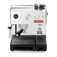 LPCDMB02UK La Pavoni Combined Domus Bar Domestic Coffee Machine with Integrated Grinder Stainless Steel UK Plug