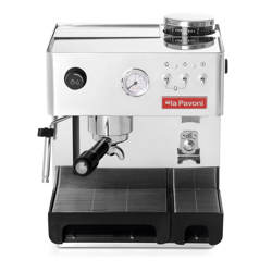 LPCDMB02UK La Pavoni Combined Domus Bar Domestic Coffee Machine with Integrated Grinder Stainless Steel UK Plug