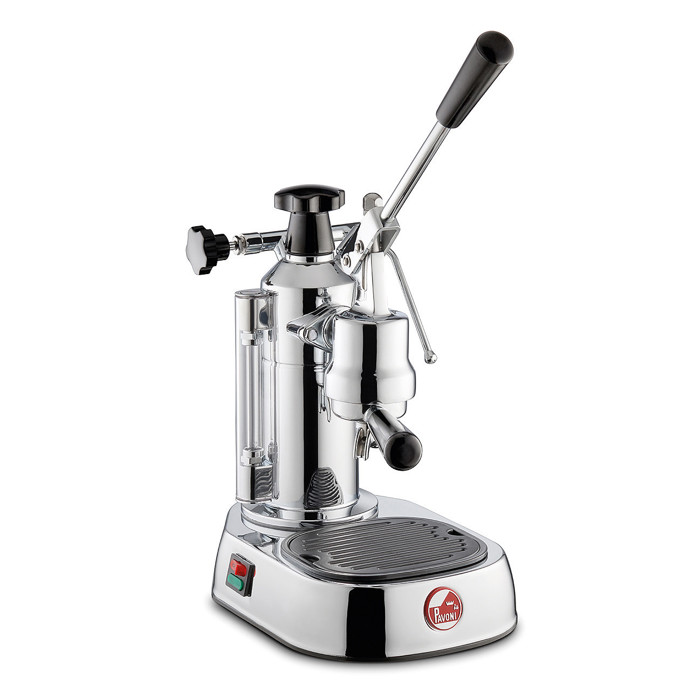 LPLELQ01UK La Pavoni Europiccola Lusso Lever Coffee Machine Stainless Steel