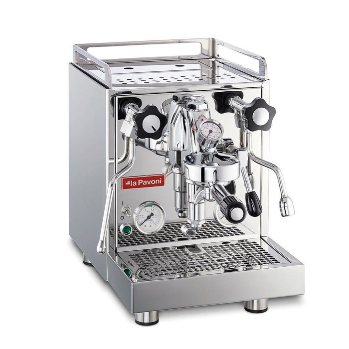 LPSCOV01UK La Pavoni Cellini Evoluzione Semi-professional Domestic Coffee Machine Stainless Steel