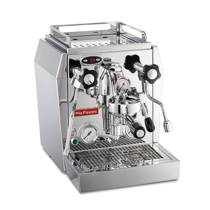 LPSGEV02UK La Pavoni Botticelli Evoluzione PID Semi-professional Domestic Coffee Machine Stainless Steel