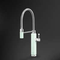 MDF50PG 50s Style Mixer Tap Pastel Green