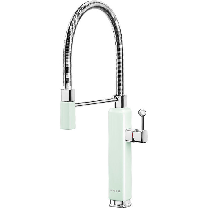MDF50PG 50s Style Mixer Tap Pastel Green