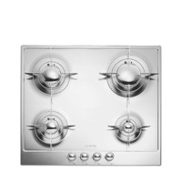 P64ES 60cm Piano Design 4 Burner Gas Hob with Evershine Polished Stainless Steel