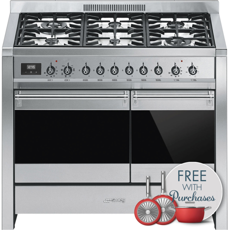 A2-81 100cm Opera Dual Fuel Range Cooker Stainless Steel