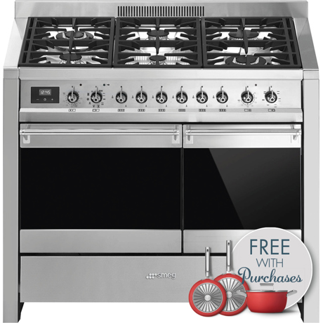 A2PY-81 100cm Opera Dual Fuel Range Cooker Stainless Steel