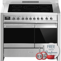 A2PYID-81 100cm Opera Electric Range Cooker Stainless Steel