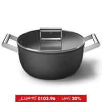 CKFC2411BLM Casserole Pan 24cm and Lid Black