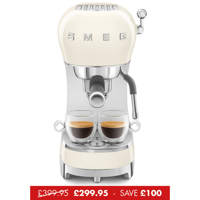 Cream Espresso Coffee Machine