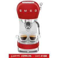 Gloss Red Espresso Coffee Machine