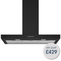 KBT900NE 90cm Chimney Hood Matte Black