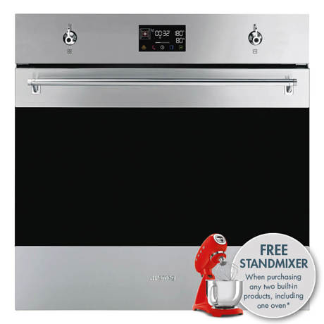 SOP6302S2PX 60cm Classic SteamOne Single Oven Stainless Steel