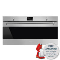 SFR9302TX 90cm Reduced Height Classic Multifunction Single Oven Stainless Steel