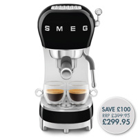 Gloss Black Espresso Coffee Machine