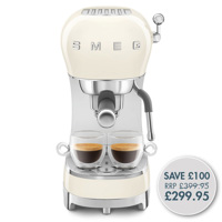 Cream Espresso Coffee Machine