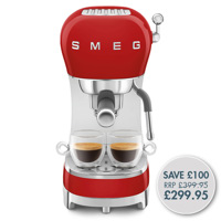 Gloss Red Espresso Coffee Machine