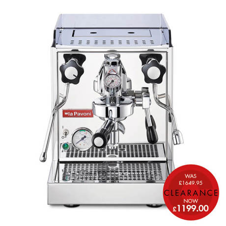 LPSCCC01UK La Pavoni Cellini Classic Semi-professional Domestic Coffee Machine Stainless Steel
