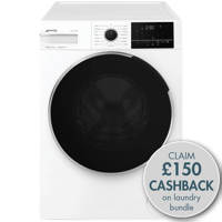 WNP96SEAUK 60cm White 9kg Freestanding Washing Machine - A rated