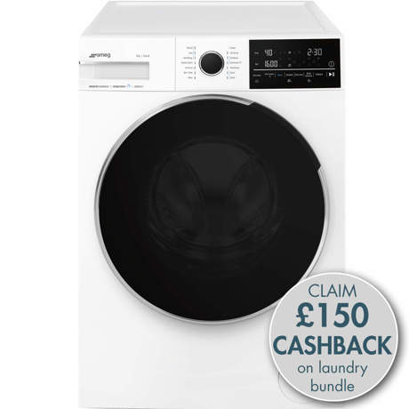 WNP96SLAAUK 60cm 9kg White Freestanding Washing Machine w/Autodose