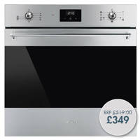 SF6300TVX 60cm Classic Stainless Steel Single Oven