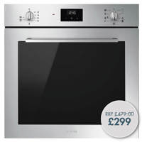 SF6400TVX 60cm Cucina Single Oven in Stainless Steel