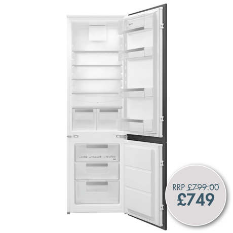 UKC81721E 60cm Integrated In Column 70-30 Fridge Freezer