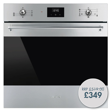 SF6300TVX 60cm Classic Stainless Steel Single Oven