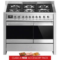 A2PY-81 100cm Opera Dual Fuel Range Cooker Stainless Steel