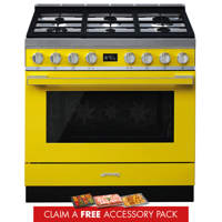 CPF9GPYW 90cm Portofino Dual Fuel Range Cooker Yellow