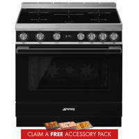 CPF9IPBL 90cm Portofino Electric Range Cooker Black