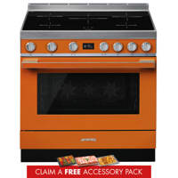 CPF9IPOR 90cm Portofino Electric Range Cooker Orange